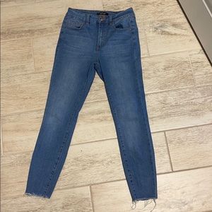 High waisted jean
